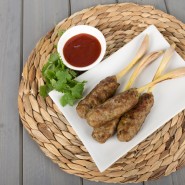 Brochettes de porc thaï