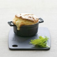 Soufflé normand au camembert