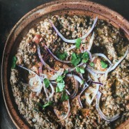 Purée de lentilles du Puy au tahini et au cumin