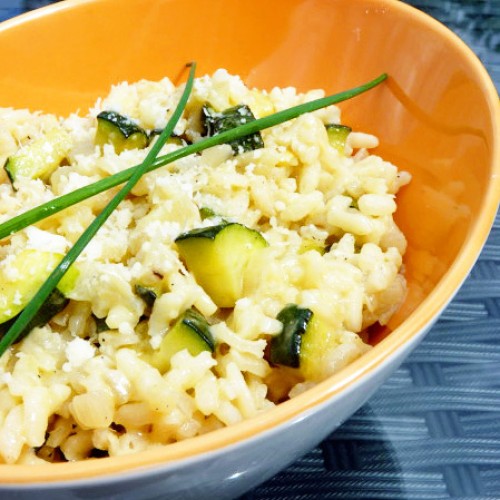 Recette Risotto de courgettes de Cyril Lignac