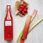 Sirop fraise-rhubarbe