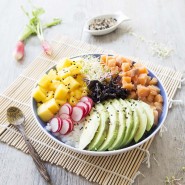 Poke bowl au saumon