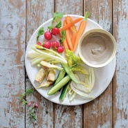 Légumes et anchoiade