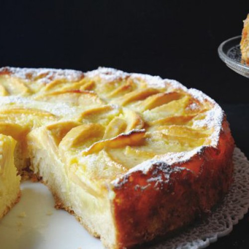 Recette Gâteau yaourt aux pommes