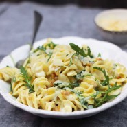 Fusilli à la sauce au bleu