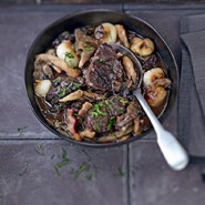 Boeuf Bourguignon aux pleurotes