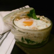 Oeuf cocotte au épinards