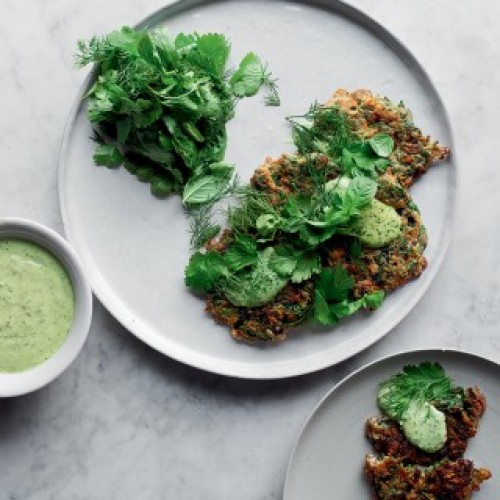 Recette Galettes iraniennes aux herbes