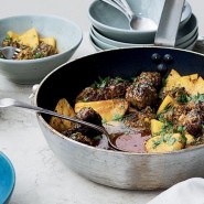 Boulettes de boeuf au citron et au céleri