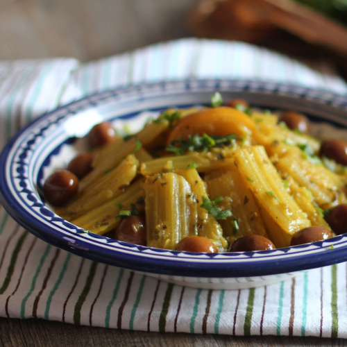 Recette Tajine aux cardons