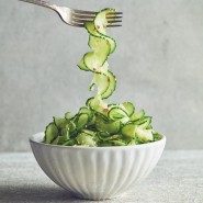 Salade de concombres au sesame