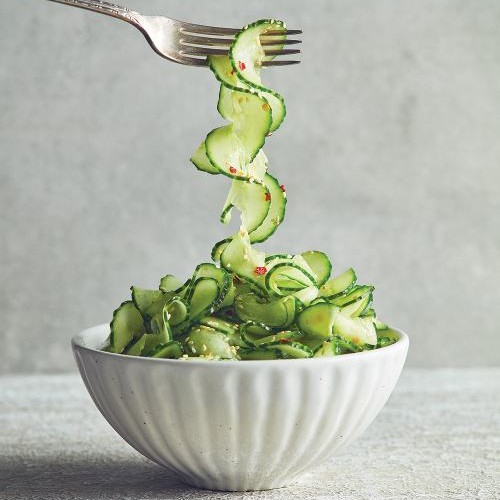 Recette Salade de concombres au sesame