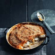 Parmentier de cabillaud à la courge butternut