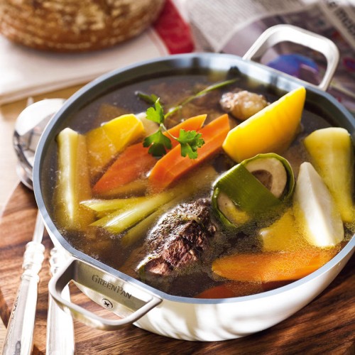 Recette Pot-au-feu aux légumes oubliés