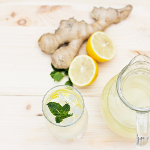 Recette Limonade à la menthe et au gingembre