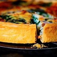 Tarte épinards haddock