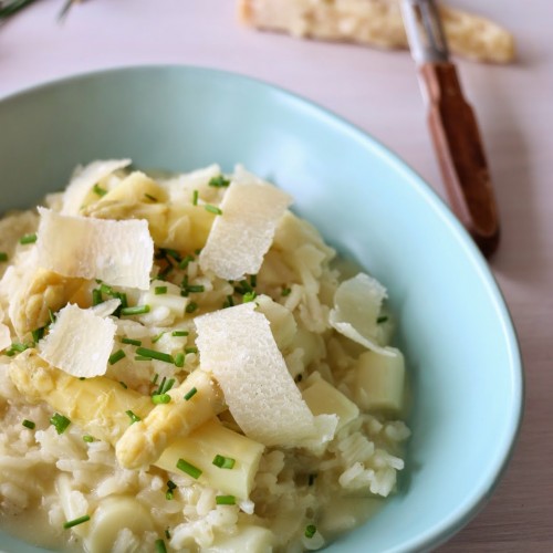 Recette Risotto d'asperges blanches