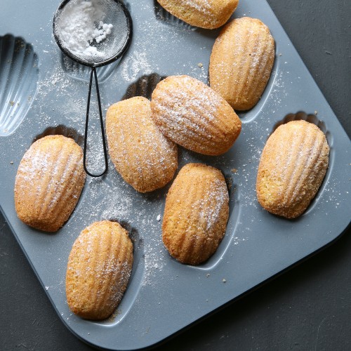 Recette Les madeleines à la vanille de Philippe Conticini