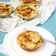 Tartelette aux pommes et au spéculoos