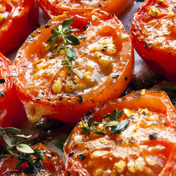 Recette Tomates au thym citron