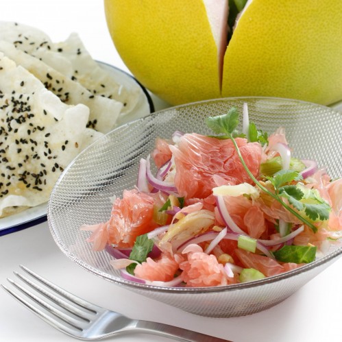 Recette Salade de pomelos