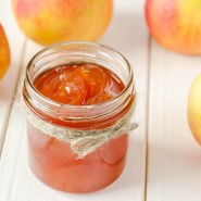 Gelée de pommes, miel et carambar