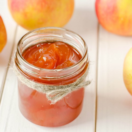 Recette Gelée de pommes, miel et carambar