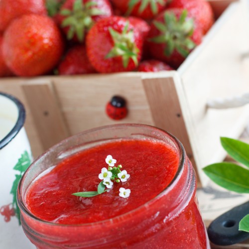 Recette Coulis de fraises