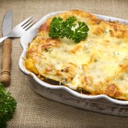 Lasagnes aux légumes du soleil, ricotta et pesto