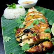 Poulet grillé à la citronnelle et à la coriandre