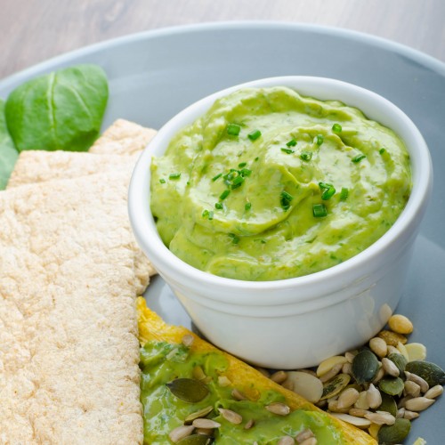 Recette Dip à l'avocat et graines de courges