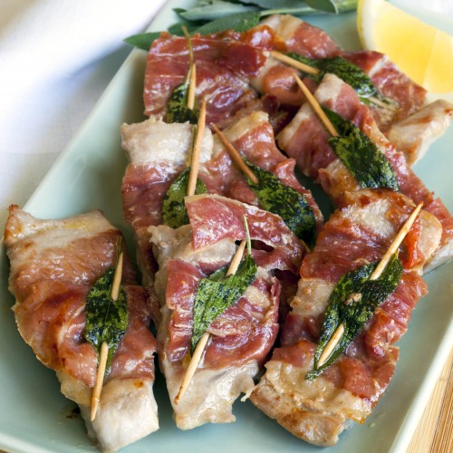 Recette Saltimbocca