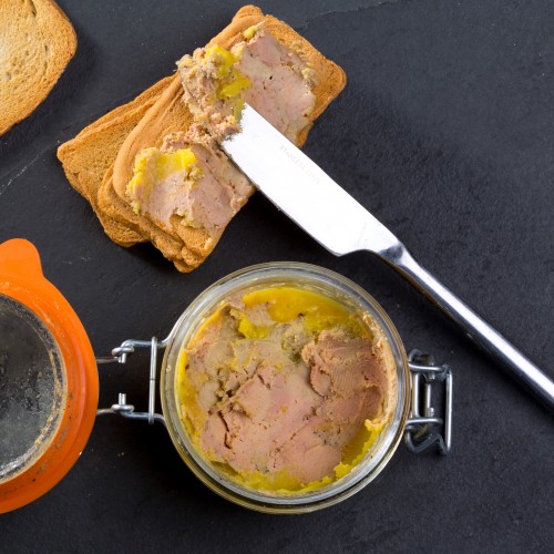 Recette Foie gras au naturel