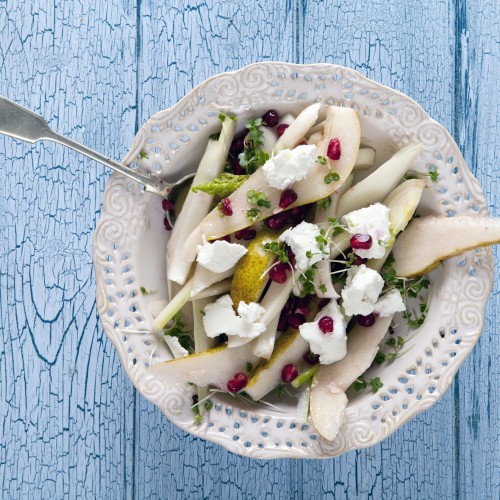 Recette Salade de fenouil, poire et noisettes