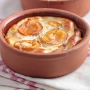 Clafoutis abricots-spéculos