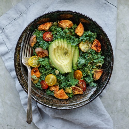 Recette Salade spa de chou kale