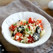 Couscous aux olives et aux noix