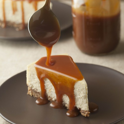 Recette Cheesecake aux galettes bretonnes et caramel