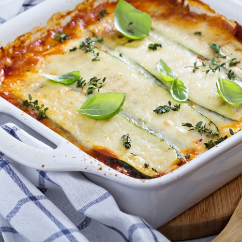 Recette Lasagnes de courgettes