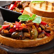 Caponata sicilienne d'aubergines