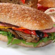 Sandwich Ciabatta aux légumes