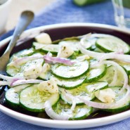 Salade de concombres à la persane