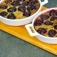 Clafoutis de cerises aux pistaches