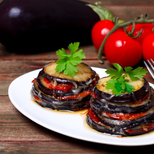 Recette Aubergines grillées au pesto