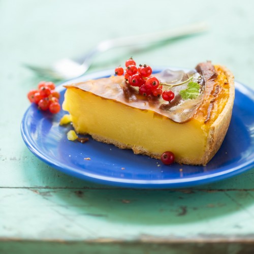 Recette Le flan parisien sans pâte de Christophe Michalak