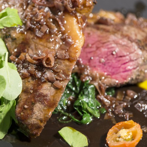 Recette Entrecôte à l'échalote