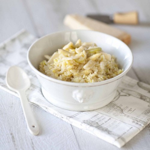 Recette Risotto de Douceur de blé aux asperges