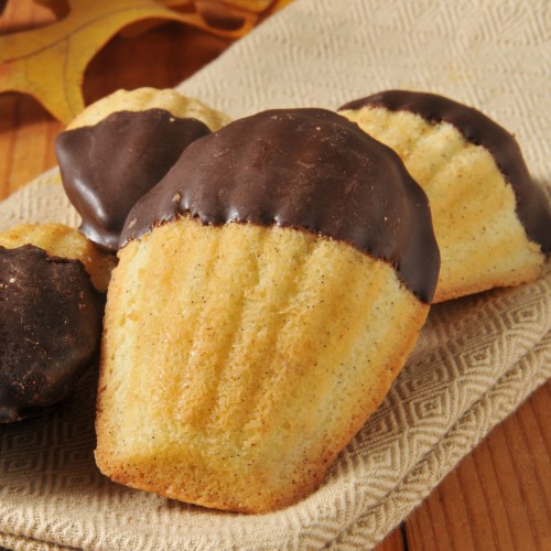 Recette Les madeleines au chocolat d'Anne -Sophie Pic