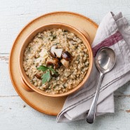 Risotto aux cèpes crémeux