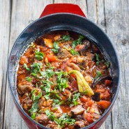 Cocotte de poulet aux cèpes